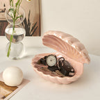 Ceramic Shell Table Lamp - Coastal Design for Living Room & Bedroom 3