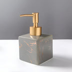 Ceramic Soap Dispenser - Elegant Marble Design for Kitchen & Bathroom 6