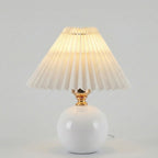 Ceramic Table Lamp - Compact Design for Warm Ambient Lighting 0