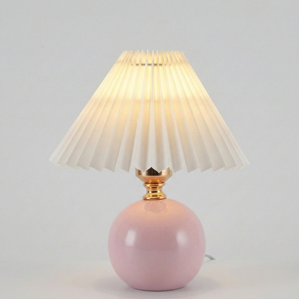 Ceramic Table Lamp - Compact Design for Warm Ambient Lighting 4