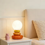 Ceramic Table Lamp - Sculptural Design for Minimalist Bedroom or Living Room 5