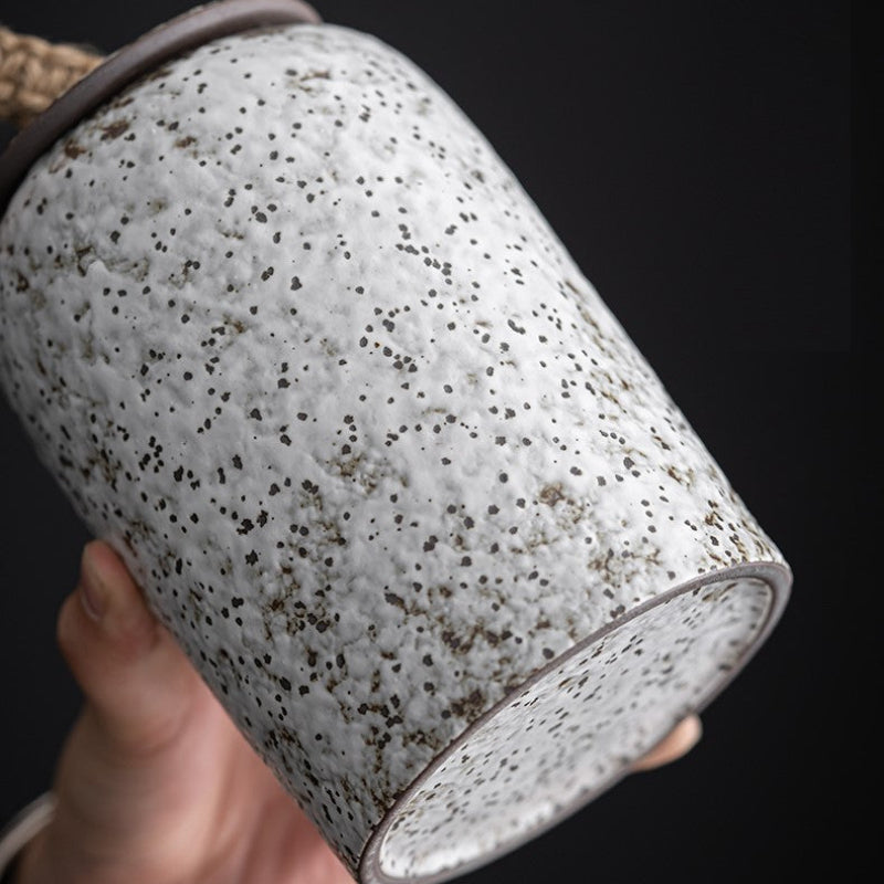 Ceramic Tea Canister - Elegant Loose Leaf Tea Storage Solution 8