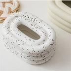 Ceramic Tissue Box Holder - Elegant Cover for Home Decor & Versatile Use 4