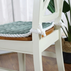 Chair Seat Cushion, Quilted Pattern, Zippered Cover, Six Color Options 3