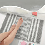 Chenille Bath Mat - Ultra-Absorbent Non-Slip Comfort for Bathroom Rugs 3