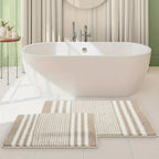Chenille Bath Mat - Ultra-Absorbent Non-Slip Comfort for Bathroom Rugs 8