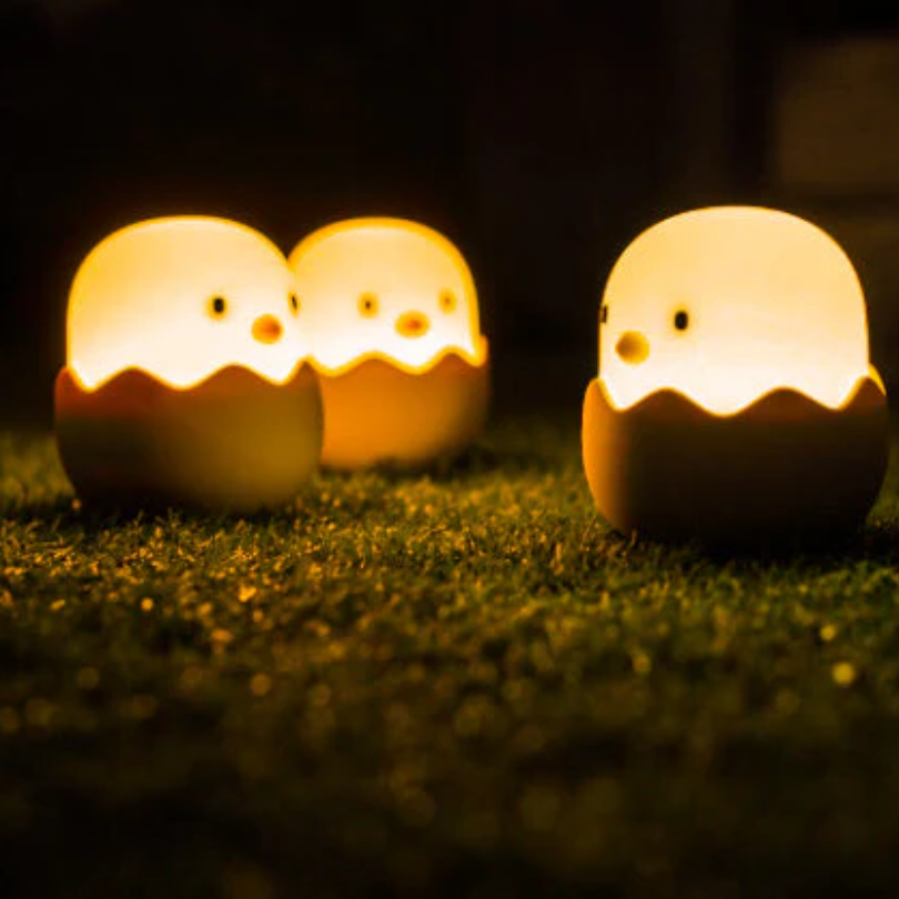 Chick Night Light - Soothing LED Glow for Children's Comfort 2