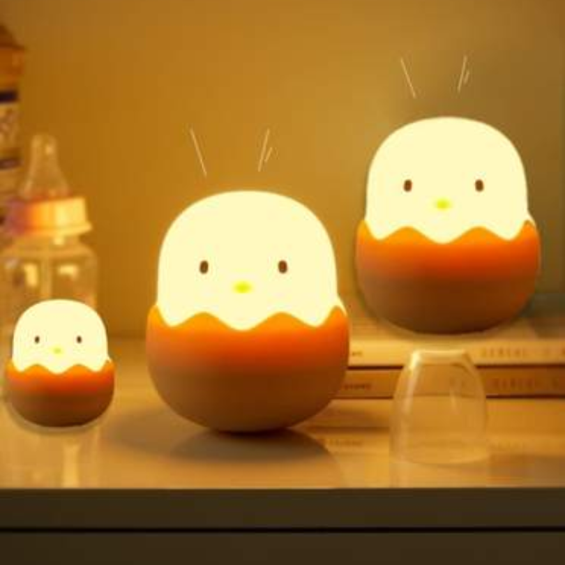 Chick Night Light - Soothing LED Glow for Children's Comfort 3