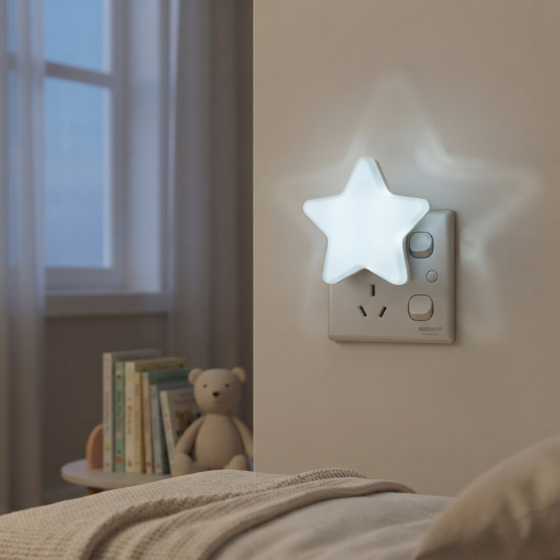 Children's LED Night Light Plug In Child Safe 02