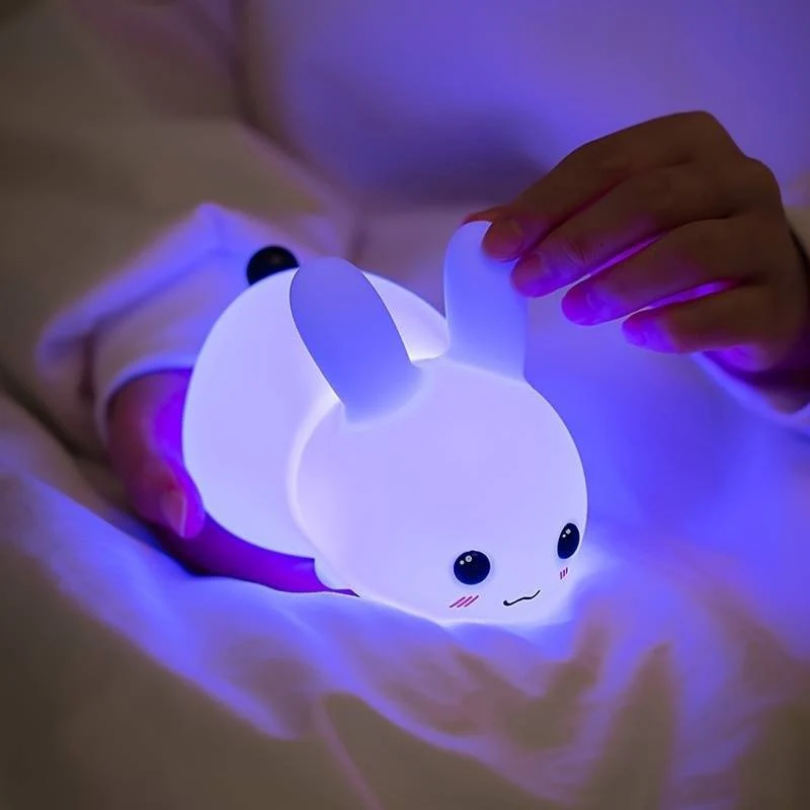 Children's Night Light - Soft LED Glow & Adorable Bunny Design 3