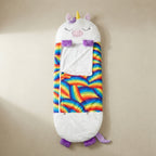 Children's Sleeping Bag Soft Fleece Animal Motif Lightweight 2