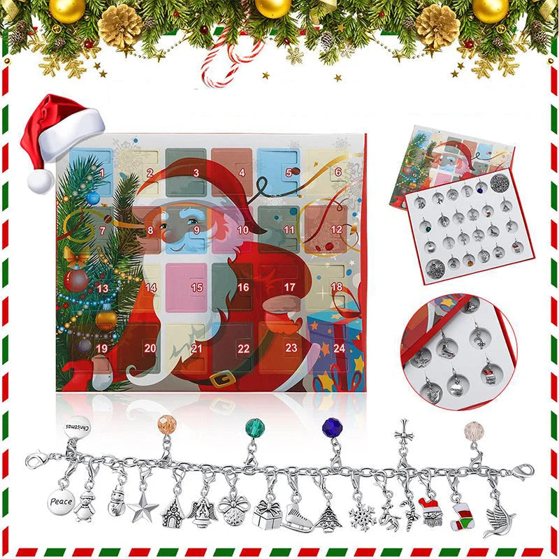 Christmas Advent Calendar with 24 Surprises for Holiday Countdown – Festive Design, Durable Materials, Suitable for All Ages 2