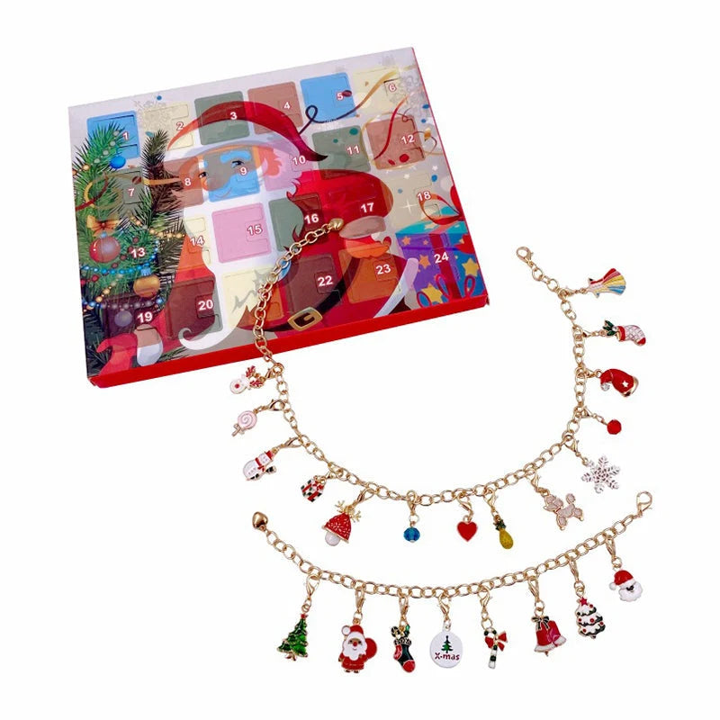 Christmas Advent Calendar with 24 Surprises for Holiday Countdown – Festive Design, Durable Materials, Suitable for All Ages 5