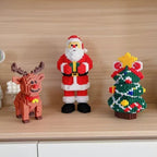 Christmas Building Block Set - 3-in-1 Santa, Reindeer & Tree 2