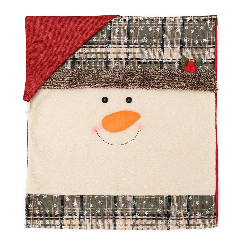 Christmas Chair Covers - Santa & Snowman Designs for Easy Holiday Decor 5
