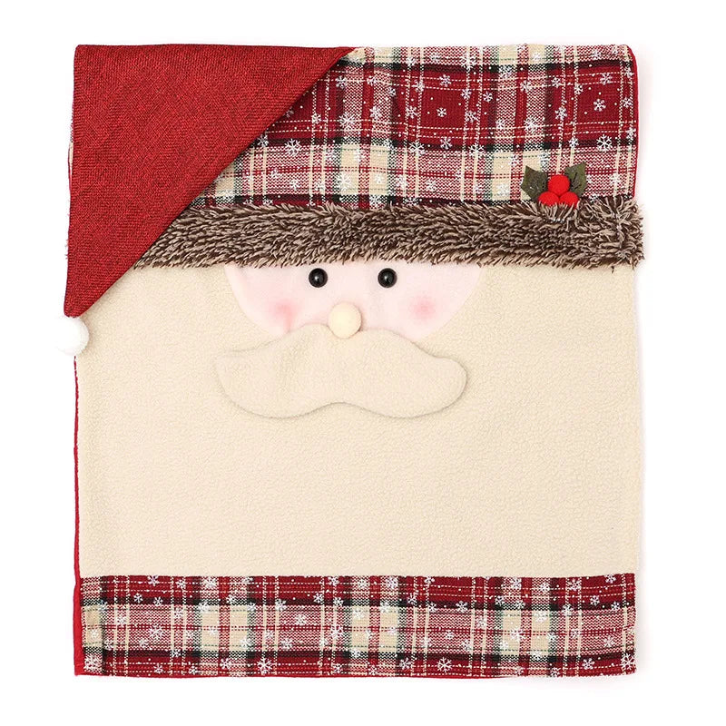 Christmas Chair Covers - Santa & Snowman Designs for Easy Holiday Decor 6