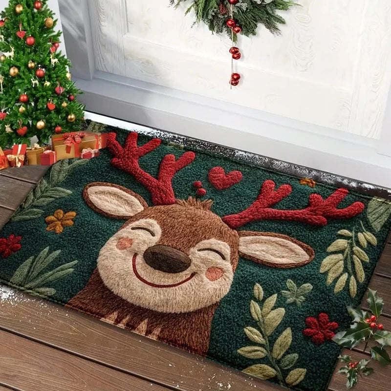 Christmas Doormat - Durable, Non-Slip Holiday Welcome Mat for Indoor/Outdoor 2