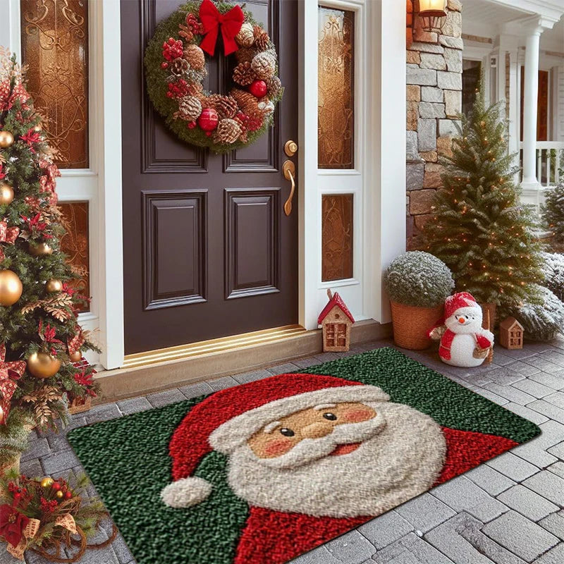 Christmas Doormat - Durable, Non-Slip Holiday Welcome Mat for Indoor/Outdoor 6