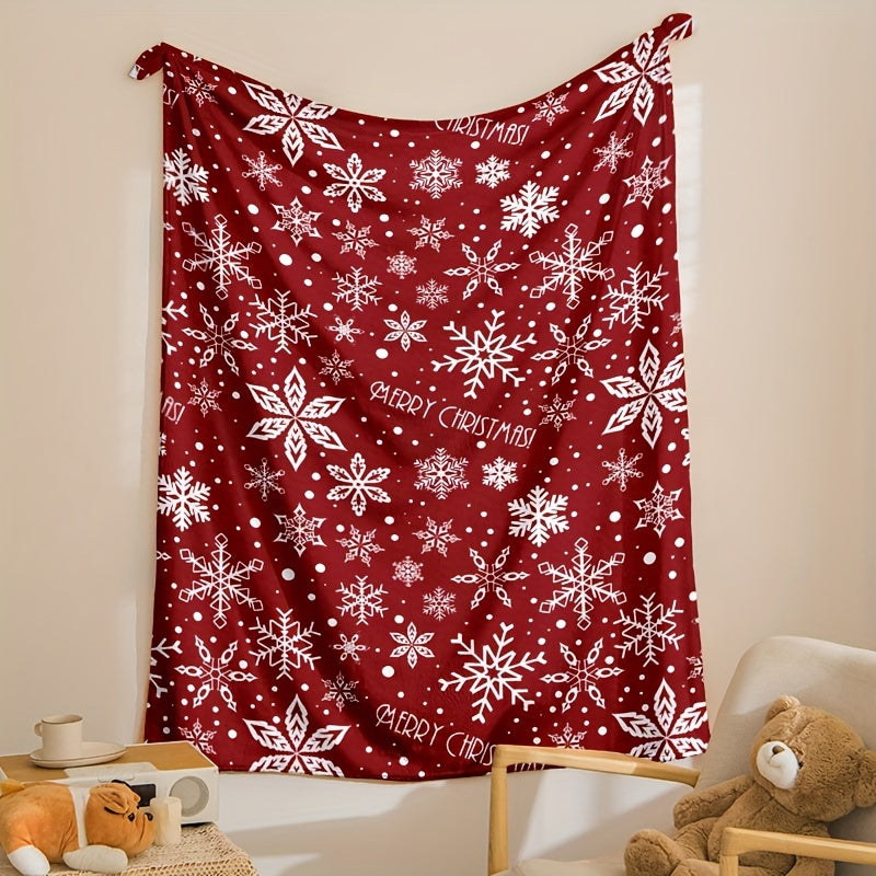 Christmas Fleece Blanket - Soft, Warm, Machine Washable 70x130cm 2
