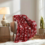 Christmas Fleece Blanket - Soft, Warm, Machine Washable 70x130cm 5