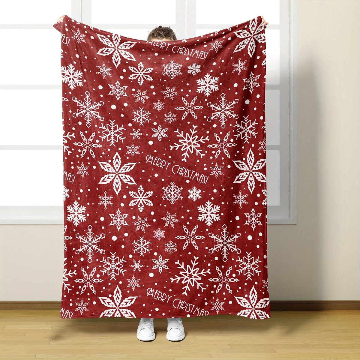 Christmas Fleece Blanket - Soft, Warm, Machine Washable 70x130cm 7