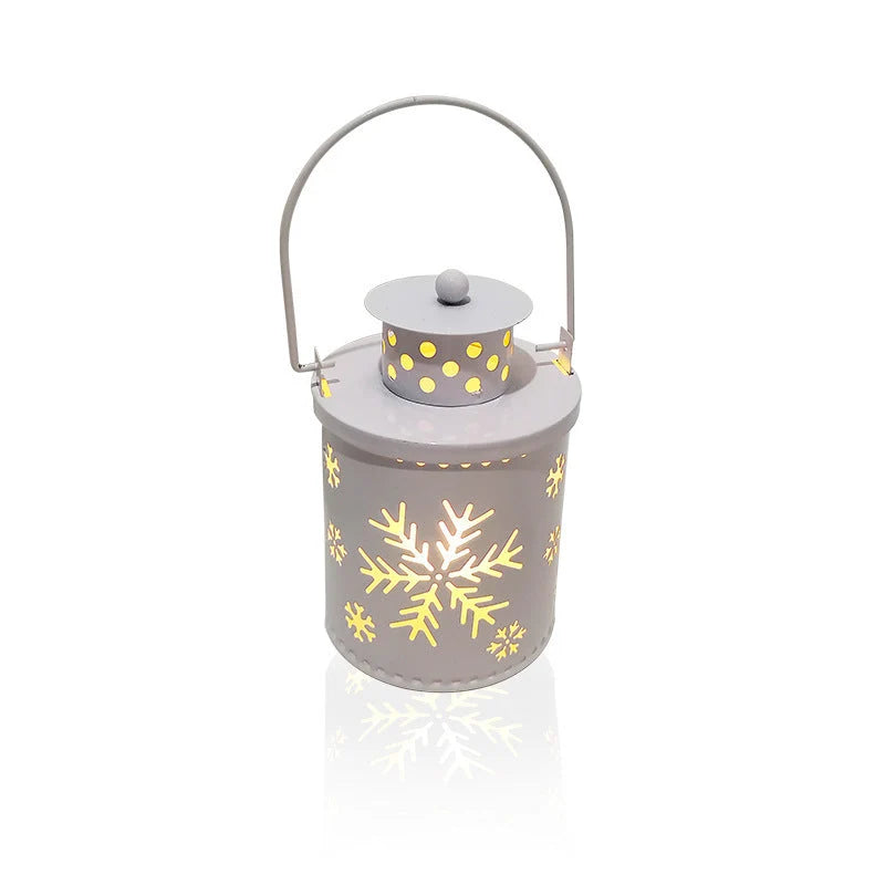 Christmas Lanterns Set - Decorative Indoor & Outdoor Candle Lighting 3