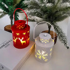 Christmas Lanterns Set - Decorative Indoor & Outdoor Candle Lighting 5