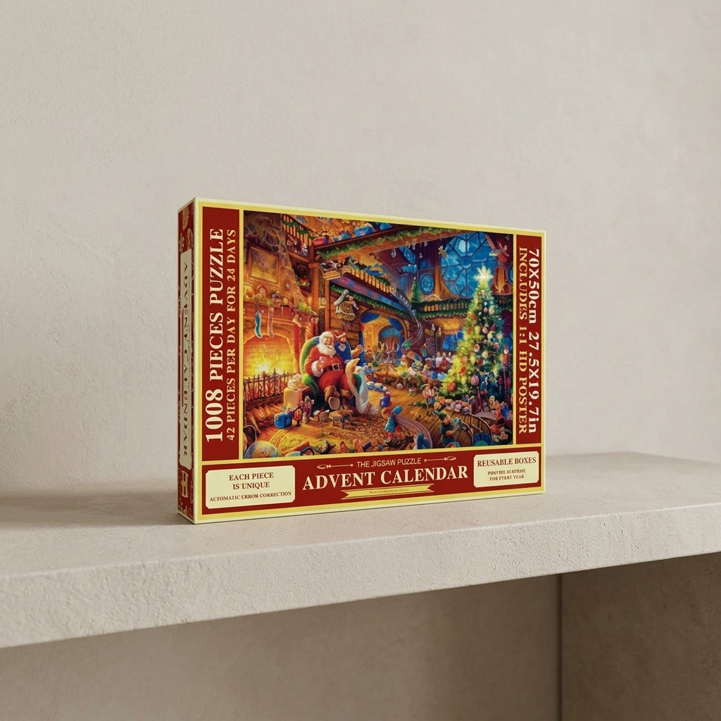 Christmas Nativity Advent Calendar Jigsaw Puzzle 1