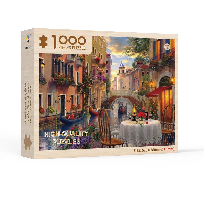 Christmas Nativity Advent Calendar with 1008 Puzzle Pieces and Reusable Boxes for Holiday Countdown 10