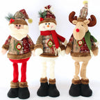 Christmas Plush Decorations - Soft & Stretchy Holiday Figures 4