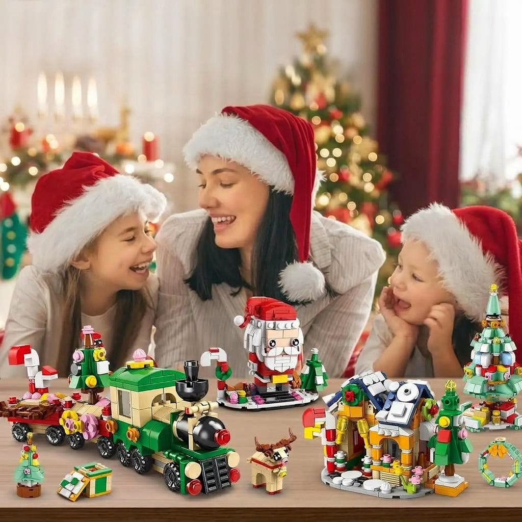 Christmas Tree Building Set for Kids, 12-Day Holiday Kit 5