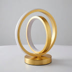 Circular Accent Lamp - Adjustable Brightness for Stylish Ambient Lighting 2