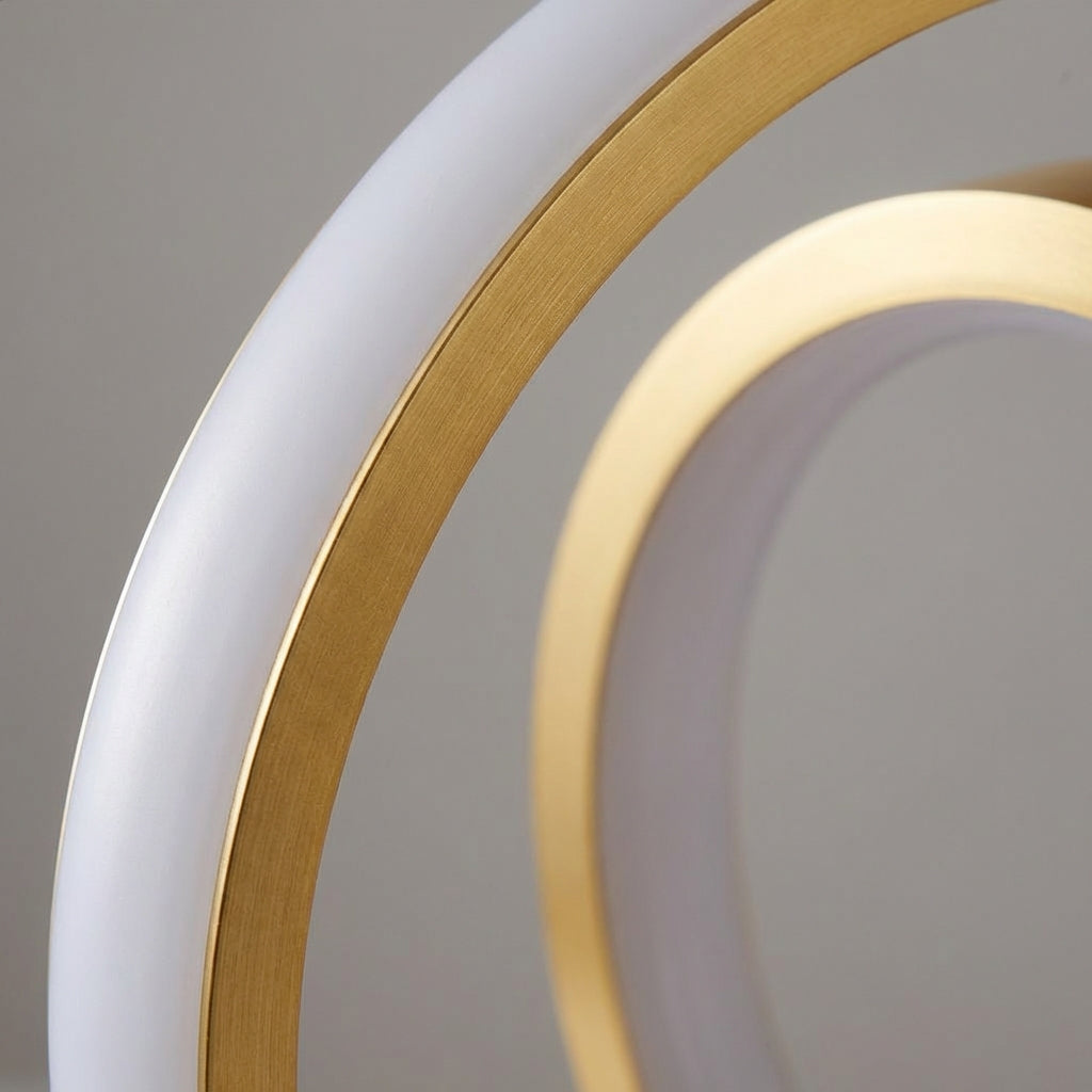Circular Accent Lamp - Adjustable Brightness for Stylish Ambient Lighting 3