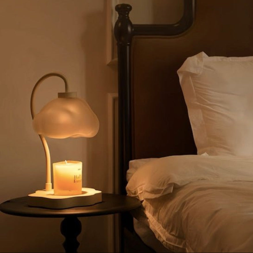 Cloud Candle Warmer Lamp - Adjustable Brightness & Timer Feature 4
