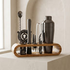 Cocktail Shaker Set 10 Piece Stainless Steel Bar Kit 1