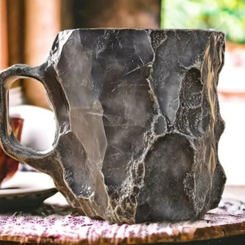 Coffee Mug Resin Imitation Crystal Design Ergonomic Handle Dishwasher Safe Drinkware 03