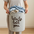 Collapsible Laundry Basket - Durable, Foldable Storage with Handles 0