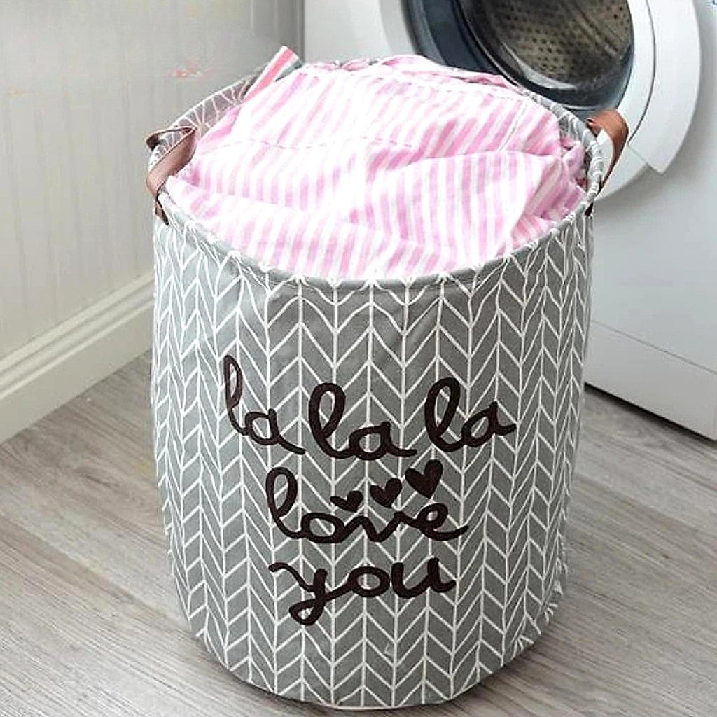 Collapsible Laundry Basket - Durable, Foldable Storage with Handles 3