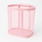 Collapsible Laundry Basket - Space-Saving Mesh Design for Fresh Clothes 0