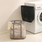 Collapsible Laundry Basket - Space-Saving Mesh Design for Fresh Clothes 4