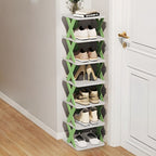 Collapsible Shoe Rack - Space-Saving Multi-Layer Shoe Organizer 14