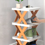 Collapsible Shoe Rack - Space-Saving Multi-Layer Shoe Organizer 8