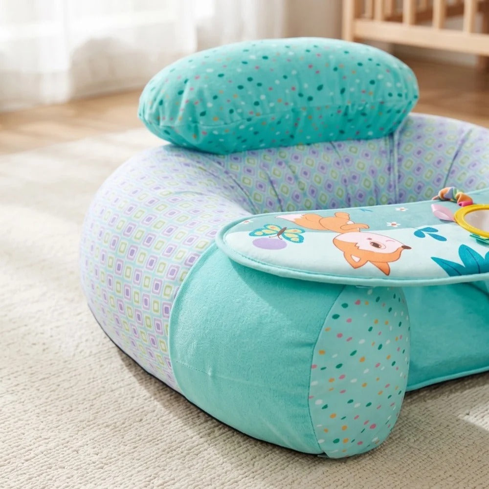 Comfy Baby Sofa Inflatable Sitting Support Cushion With Play Tray 3