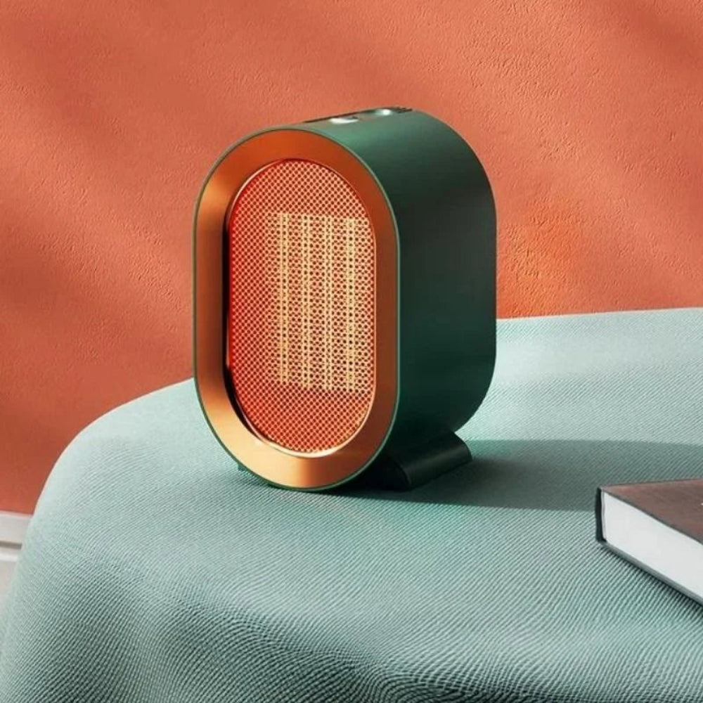 Mini Space Heater – Adjustable Thermostat, Quiet & Energy-Efficient Room Heating
