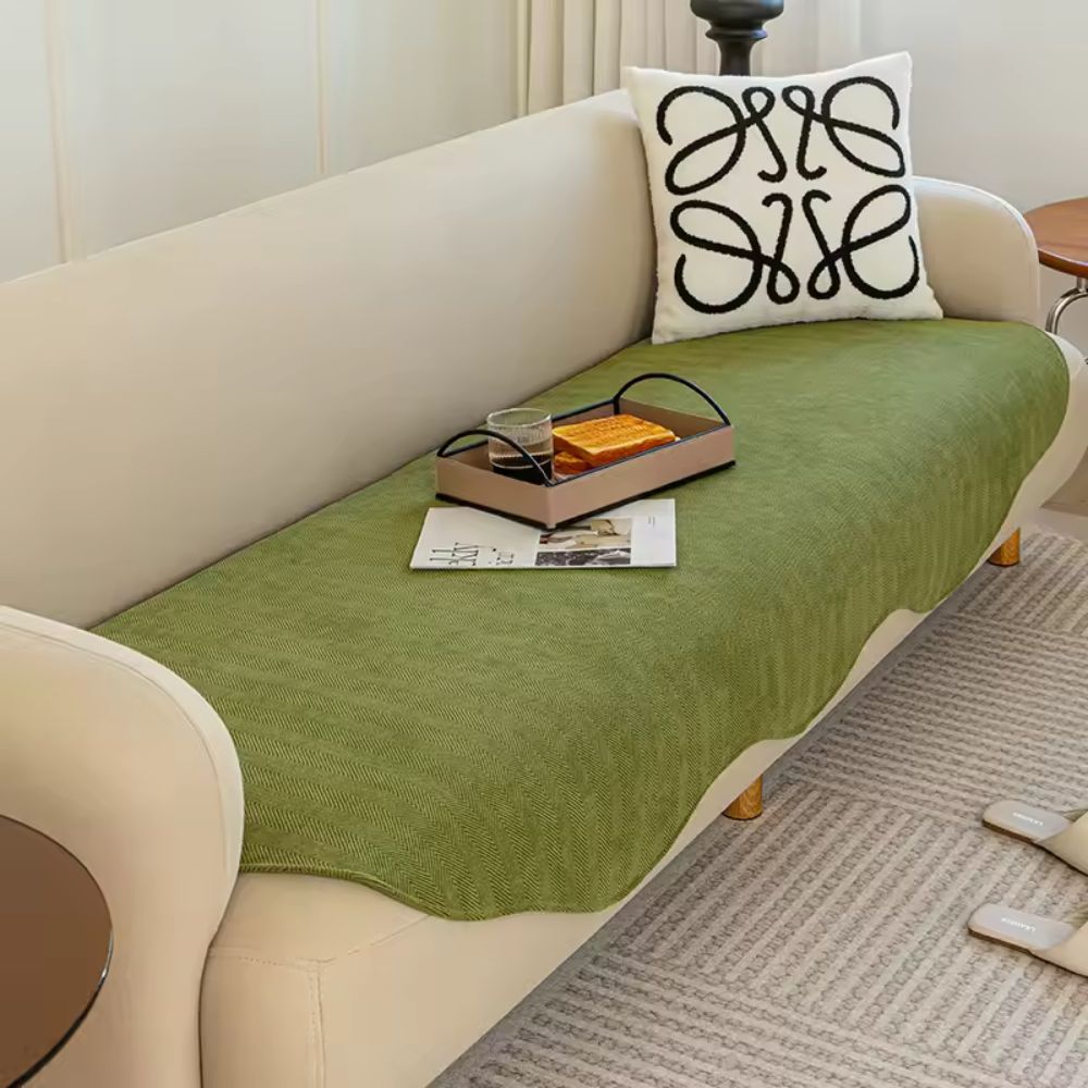 Contour Fit Sofa Cover - Soft Non-Slip Protection for All Seasons 1