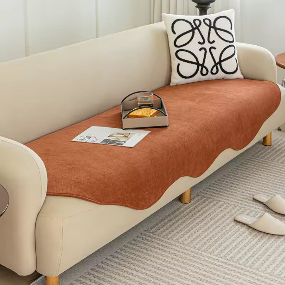 Contour Fit Sofa Cover - Soft Non-Slip Protection for All Seasons 5