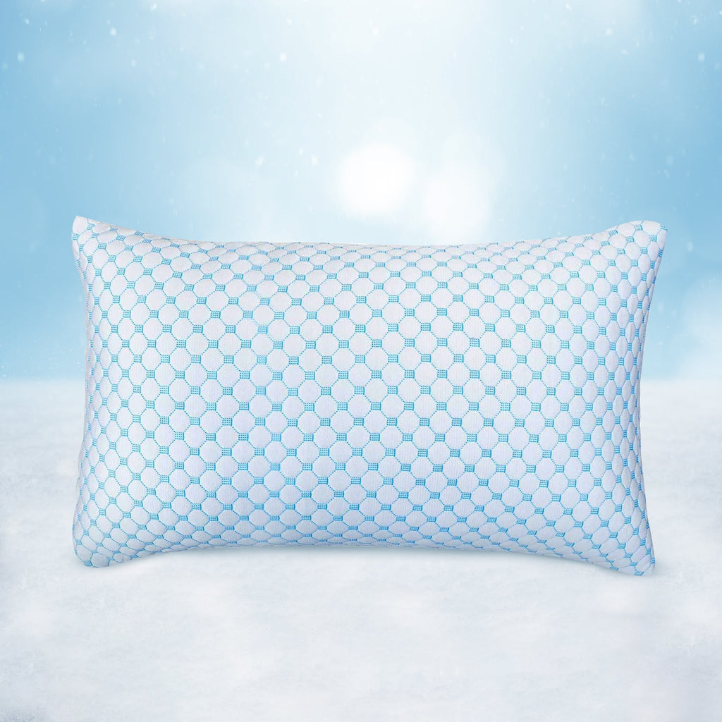 Cooling Gel Pillow for Side Sleepers – Ergonomic Support, Hypoallergenic Cover, Refreshing Sleep Solution 0