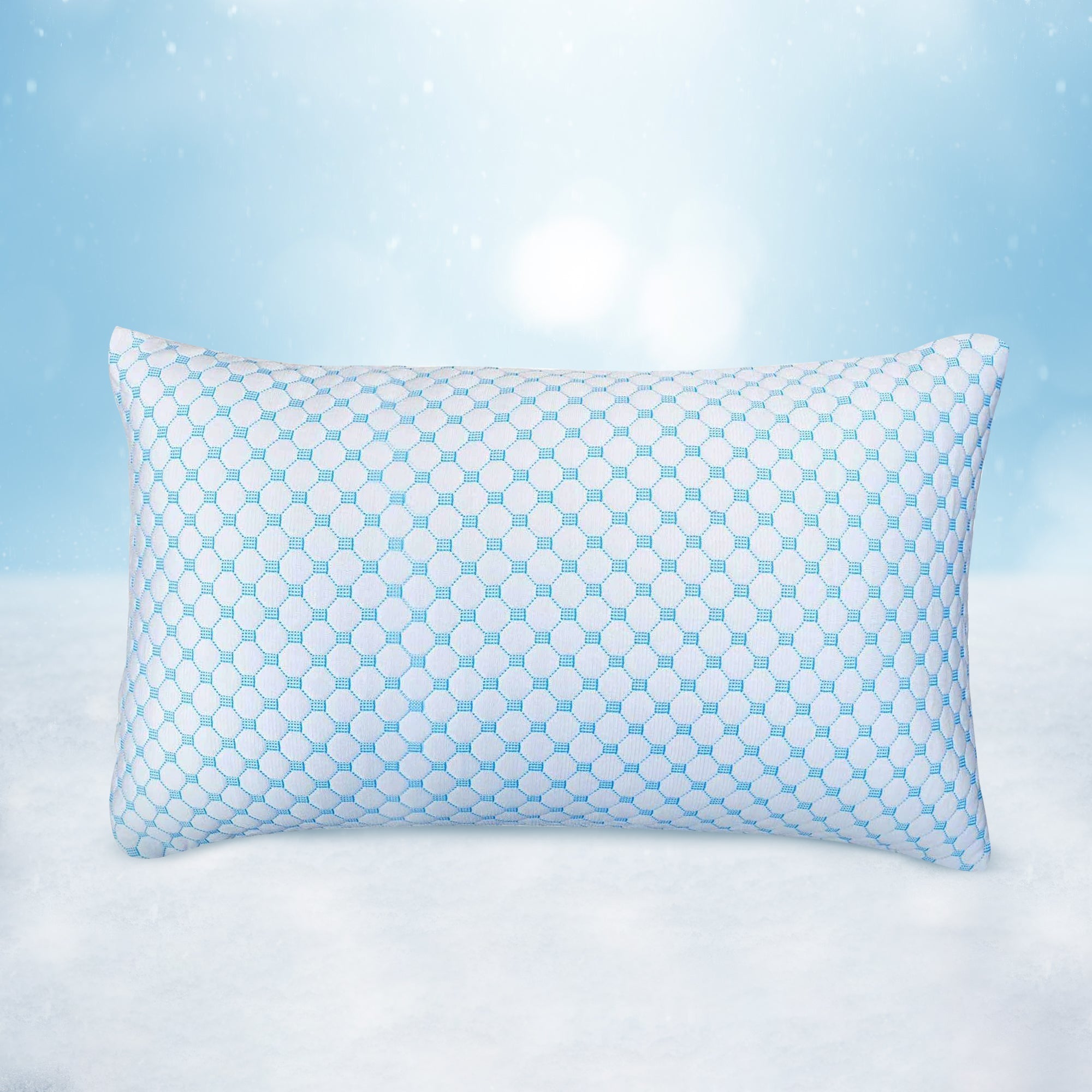 Cooling Gel Pillow for Side Sleepers – Ergonomic Support, Hypoallergenic Cover, Refreshing Sleep Solution 0