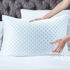 Cooling Gel Pillow for Side Sleepers – Ergonomic Support, Hypoallergenic Cover,  Refreshing Sleep Solution 3