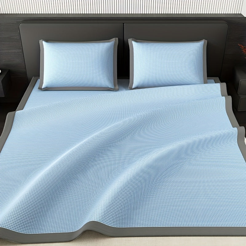 Cooling Mattress Protector Queen - Breathable Ice Silk for Hot Sleepers 10